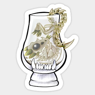 Drinking even when dead Sticker